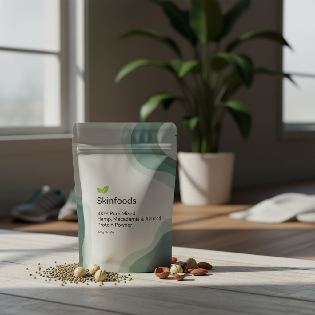 Skinfoods Hemp, Macadamia and Almond Flavor Protein Powder