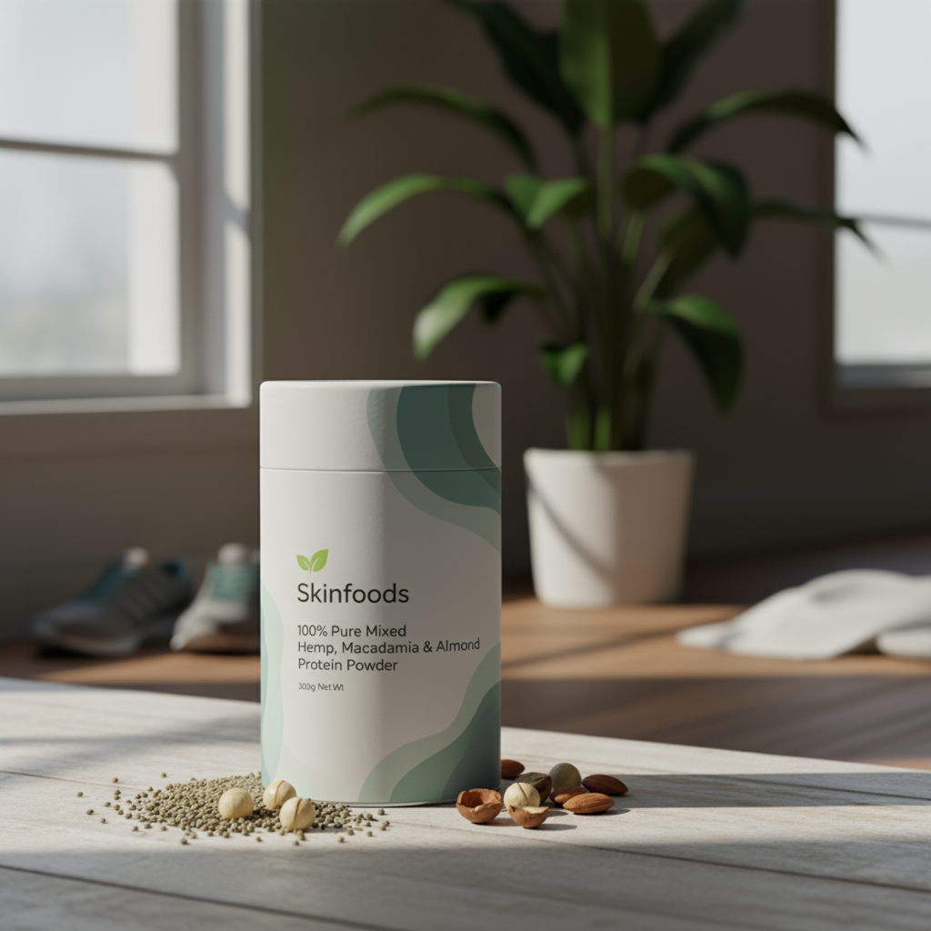 Skinfoods Hemp, Macadamia and Almond Flavor Protein Powder